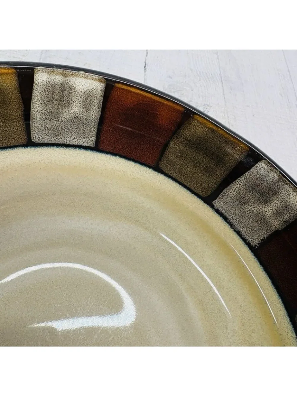 Pfaltzgraff TAOS Earth Tone Browns Earthenware 9.5